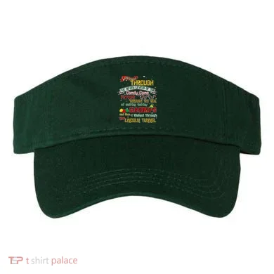 Funny Christmas Elf Map Visor