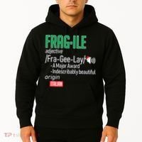 Funny Christmas Fragile Definition  Hoodie thumb 2