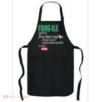 Funny Christmas Fragile Definition  Apron thumb 0