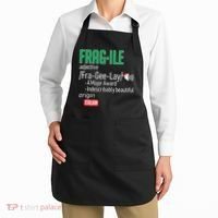 Funny Christmas Fragile Definition  Apron thumb 2