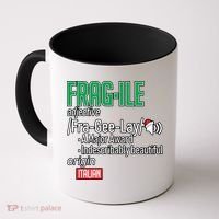 Funny Christmas Fragile Definition  Coffee Mug thumb 0