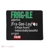 Funny Christmas Fragile Definition  Mousepad thumb 0