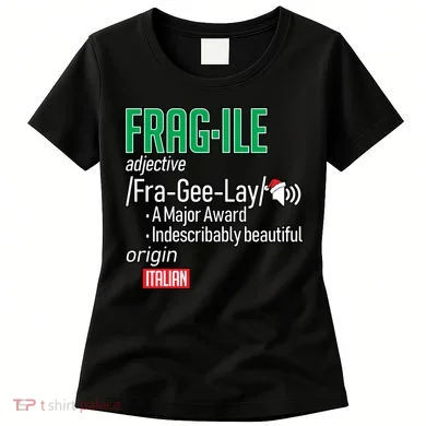 Funny Christmas Fragile Definition Women's T-Shirt