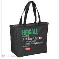 Funny Christmas Fragile Definition  Tote Bag thumb 2