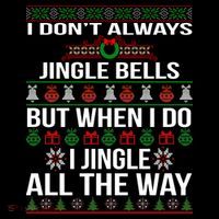 Funny Christmas I Jingle All The Way Women's Tank Top thumb 5