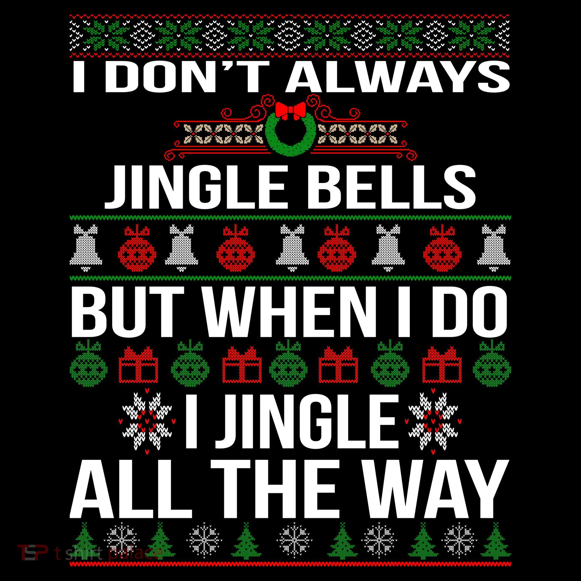 Funny Christmas I Jingle All The Way Women's Tank Top
