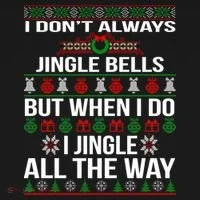 Funny Christmas I Jingle All The Way Tank Top thumb 6