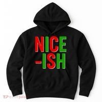 Funny Christmas Nice-ish Hoodie thumb 0