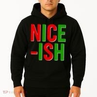 Funny Christmas Nice-ish Hoodie thumb 2