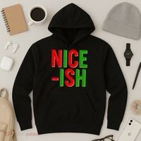 Funny Christmas Nice-ish Hoodie thumb 3