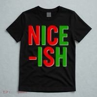 Funny Christmas Nice-ish T-Shirt thumb 5
