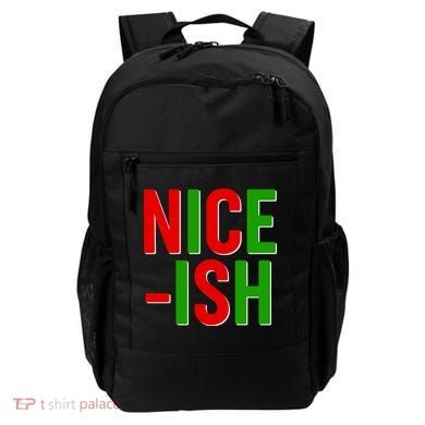 Funny Christmas Nice-ish Backpack