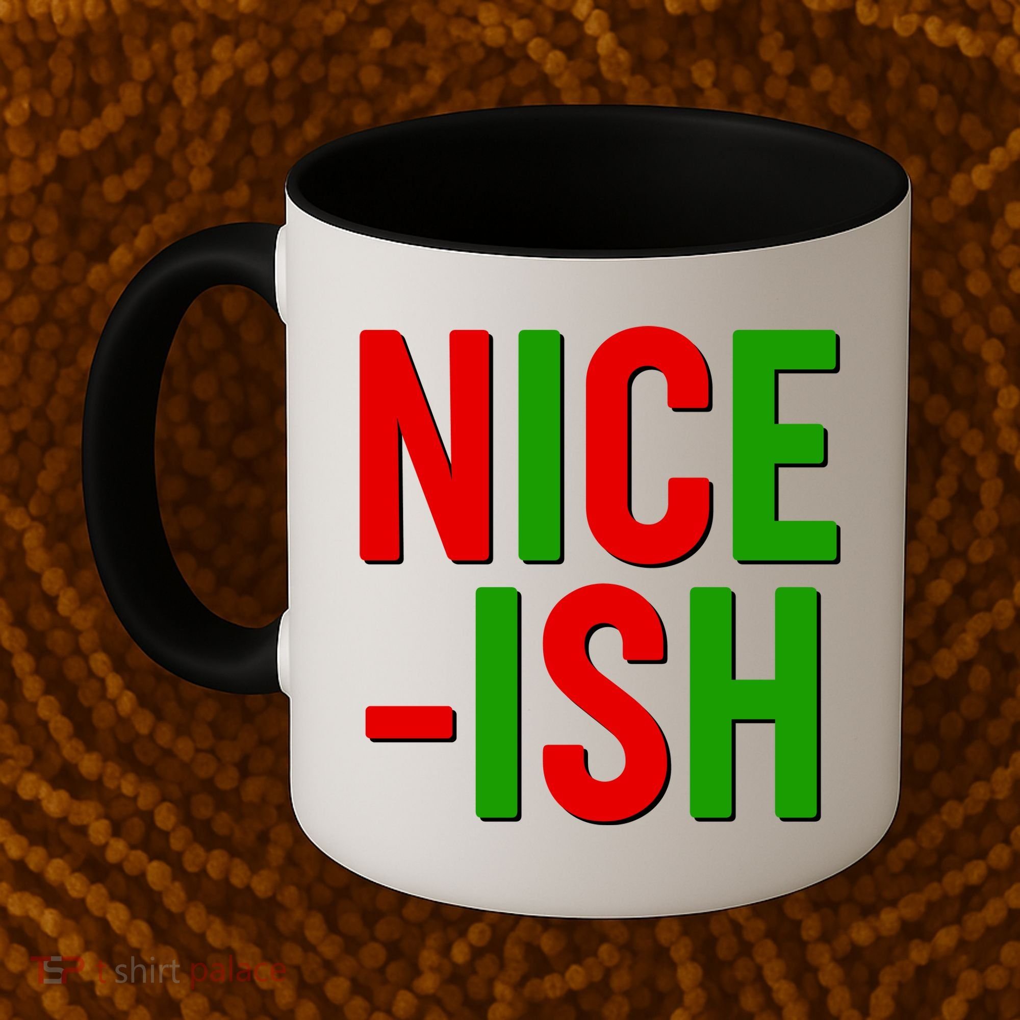 Funny Christmas Nice-ish Coffee Mug