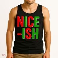 Funny Christmas Nice-ish Tank Top thumb 3