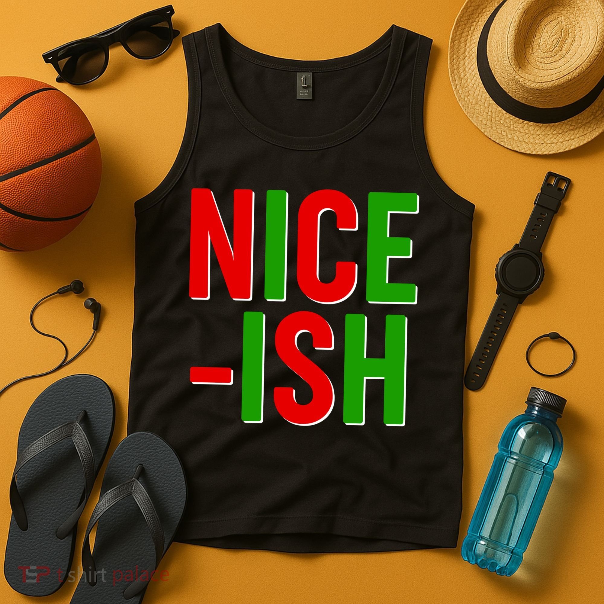 Funny Christmas Nice-ish Tank Top