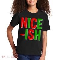 Funny Christmas Nice-ish Kids T-Shirt thumb 2