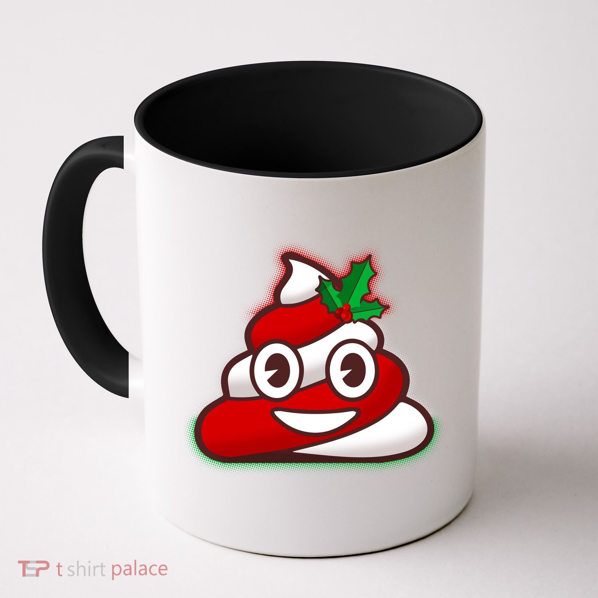 Funny Christmas Poop Emoji Coffee Mug