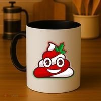 Funny Christmas Poop Emoji Coffee Mug thumb 4