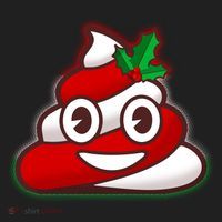 Funny Christmas Poop Emoji Beanie thumb 2