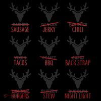 Funny Christmas Reindeer Names Coffee Mug thumb 5