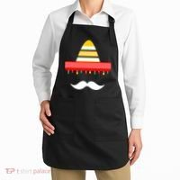 Funny Cinco De Mayo Mexican Hat Sombrero Mustache Apron thumb 2