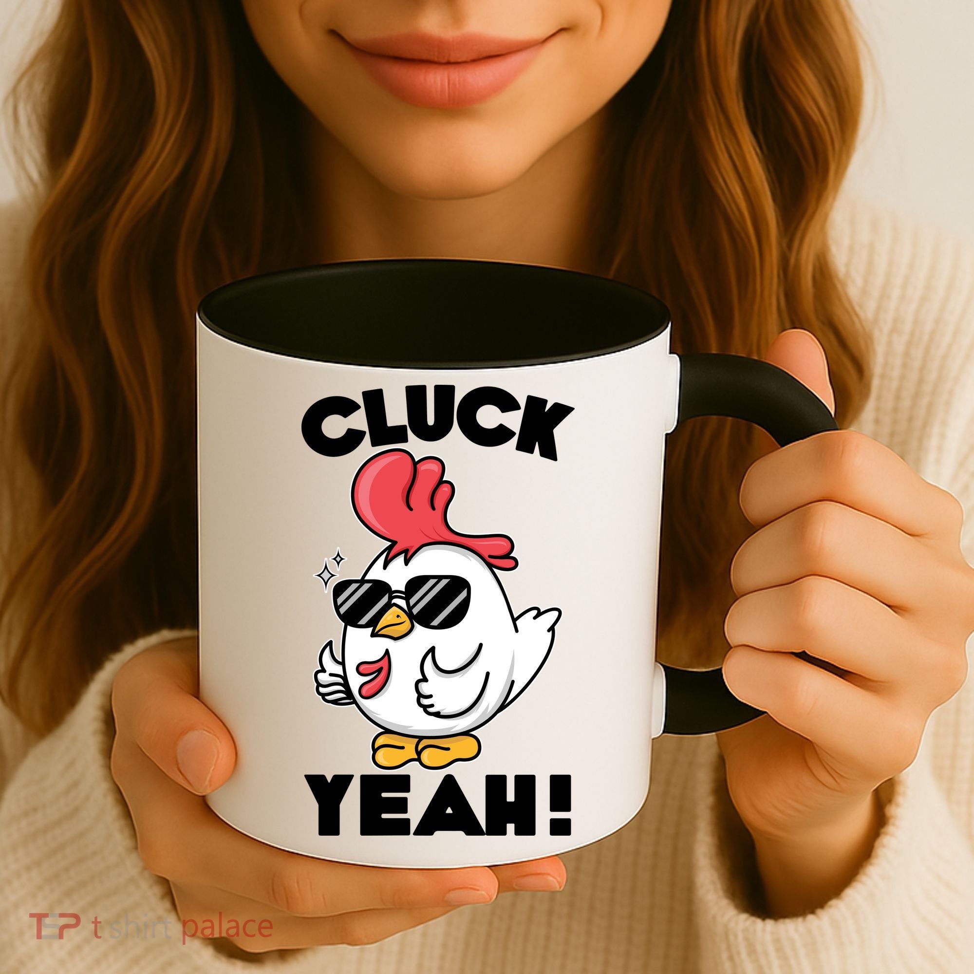 Funny Cluck Yeah! Cool Chicken Coffee Mug