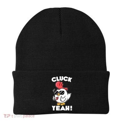 Funny Cluck Yeah! Cool Chicken Beanie