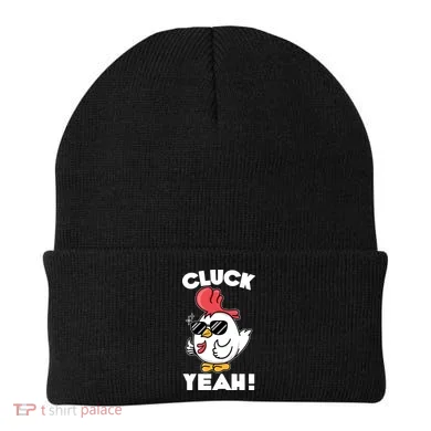 Funny Cluck Yeah! Cool Chicken Beanie