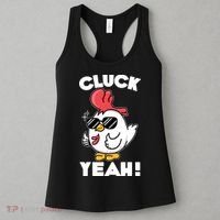 Funny Cluck Yeah! Cool Chicken Women's Tank Top thumb 3