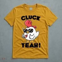 Funny Cluck Yeah! Cool Chicken T-Shirt thumb 5