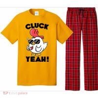 Funny Cluck Yeah! Cool Chicken Pajama Set thumb 0