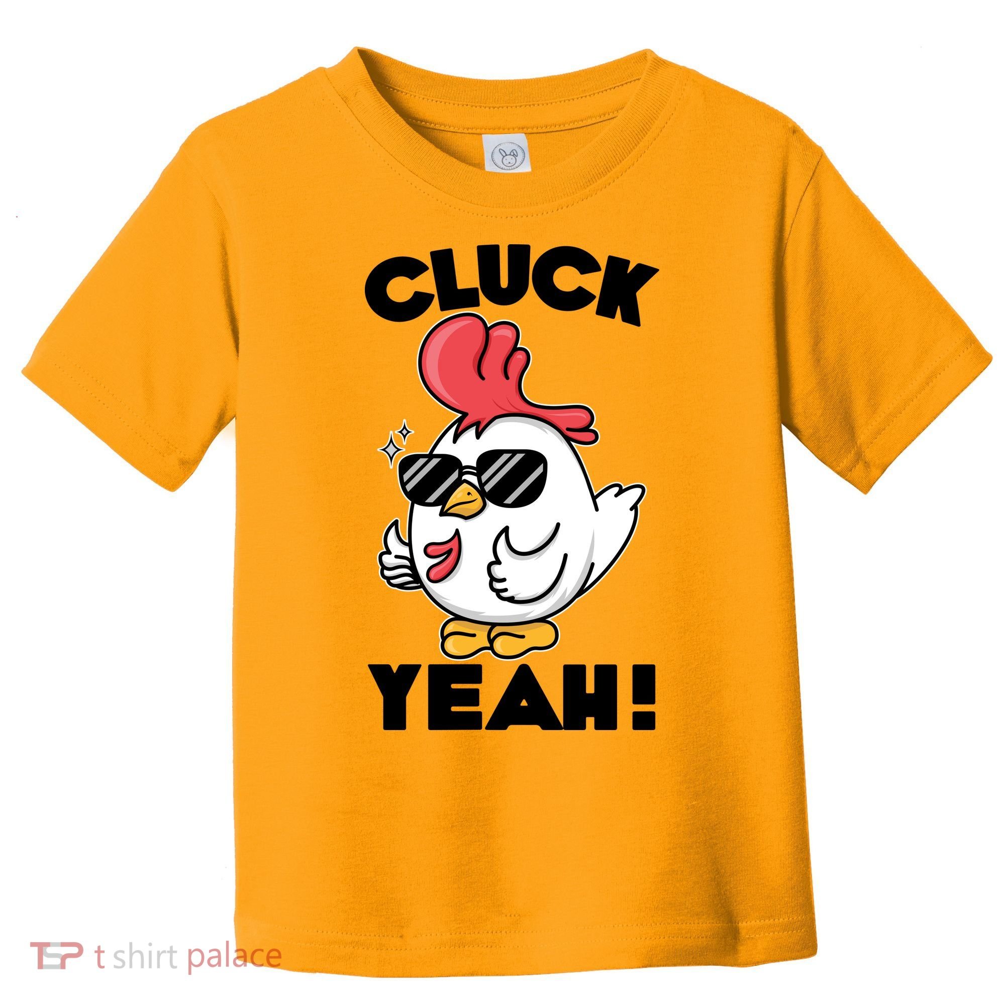 Funny Cluck Yeah! Cool Chicken Toddler T-Shirt