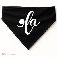 Funny Comma La Kamala Harris USA-Made Doggie Bandana thumb 0