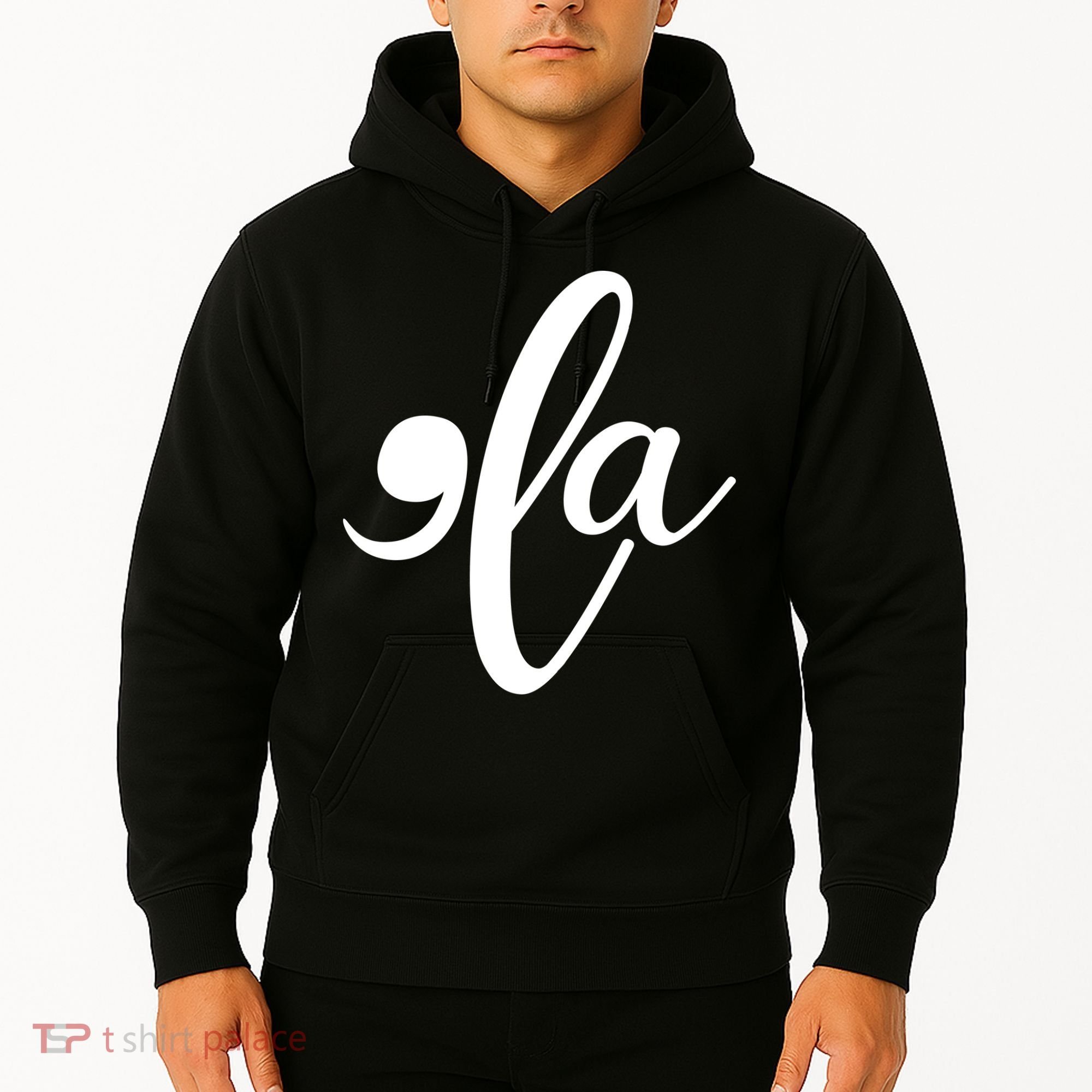 Funny Comma La Kamala Harris Hoodie