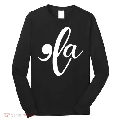 Funny Comma La Kamala Harris Long Sleeve Shirt
