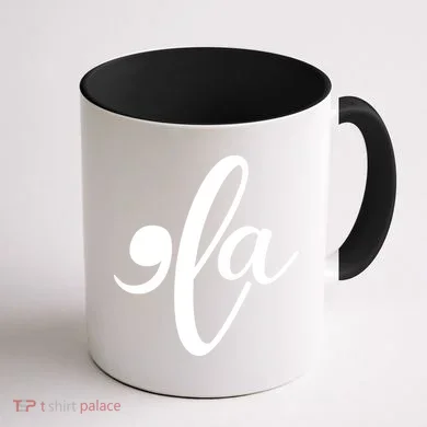 Funny Comma La Kamala Harris Coffee Mug back