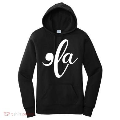 Funny Comma La Kamala Harris Women's Hoodie