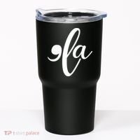 Funny Comma La Kamala Harris Tumbler thumb 0