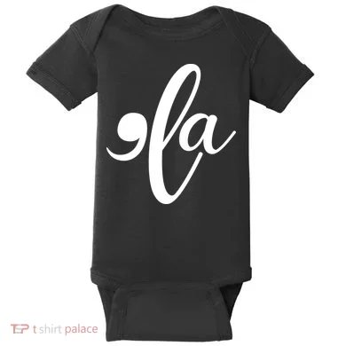 Funny Comma La Kamala Harris Baby Bodysuit