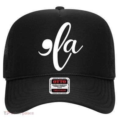 Funny Comma La Kamala Harris Hat