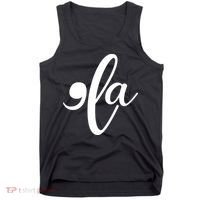 Funny Comma La Kamala Harris Tank Top thumb 0