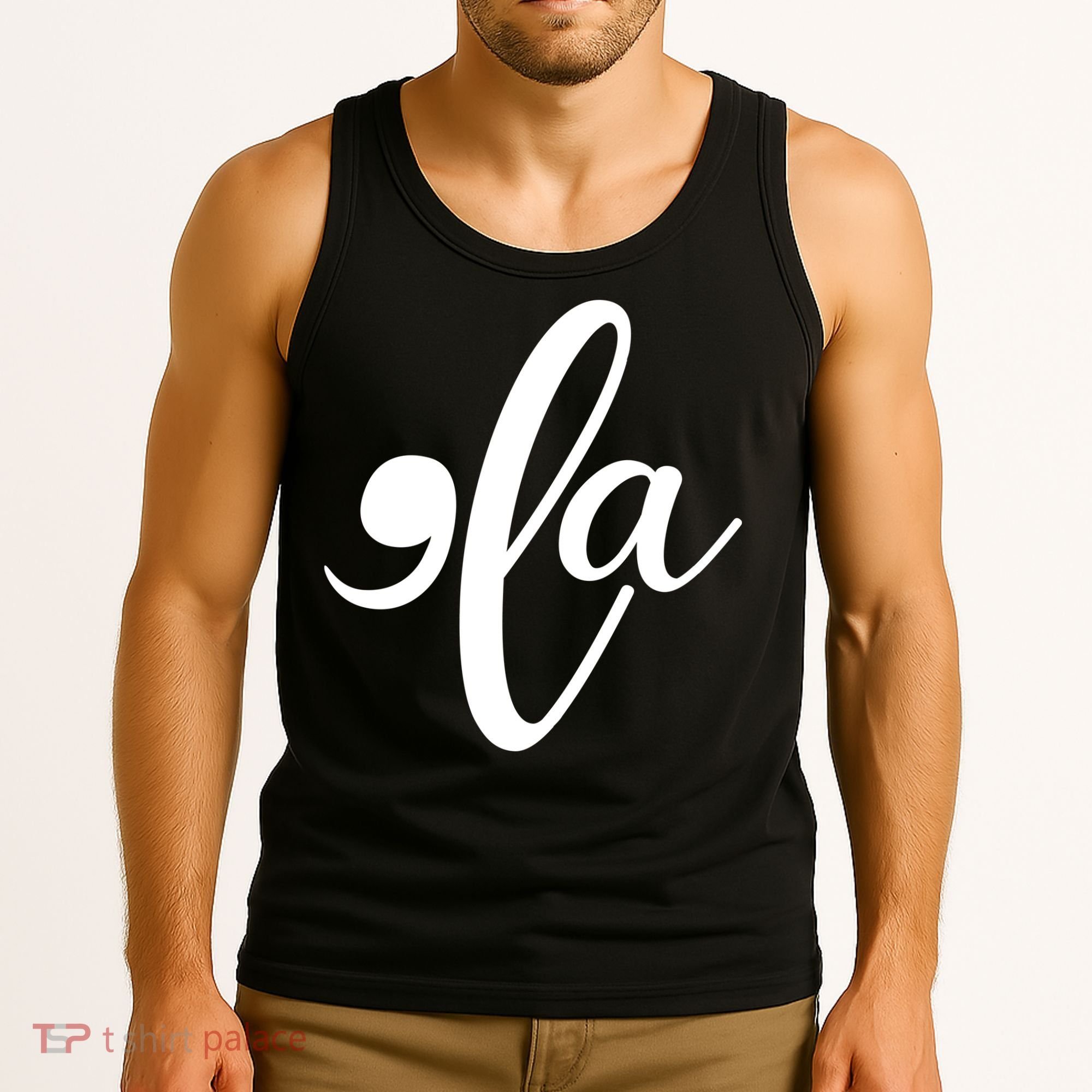 Funny Comma La Kamala Harris Tank Top