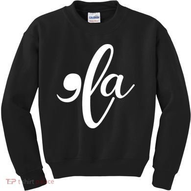 Funny Comma La Kamala Harris Kids Sweatshirt