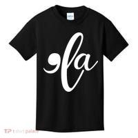 Funny Comma La Kamala Harris Kids T-Shirt thumb 0