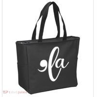Funny Comma La Kamala Harris Tote Bag thumb 2