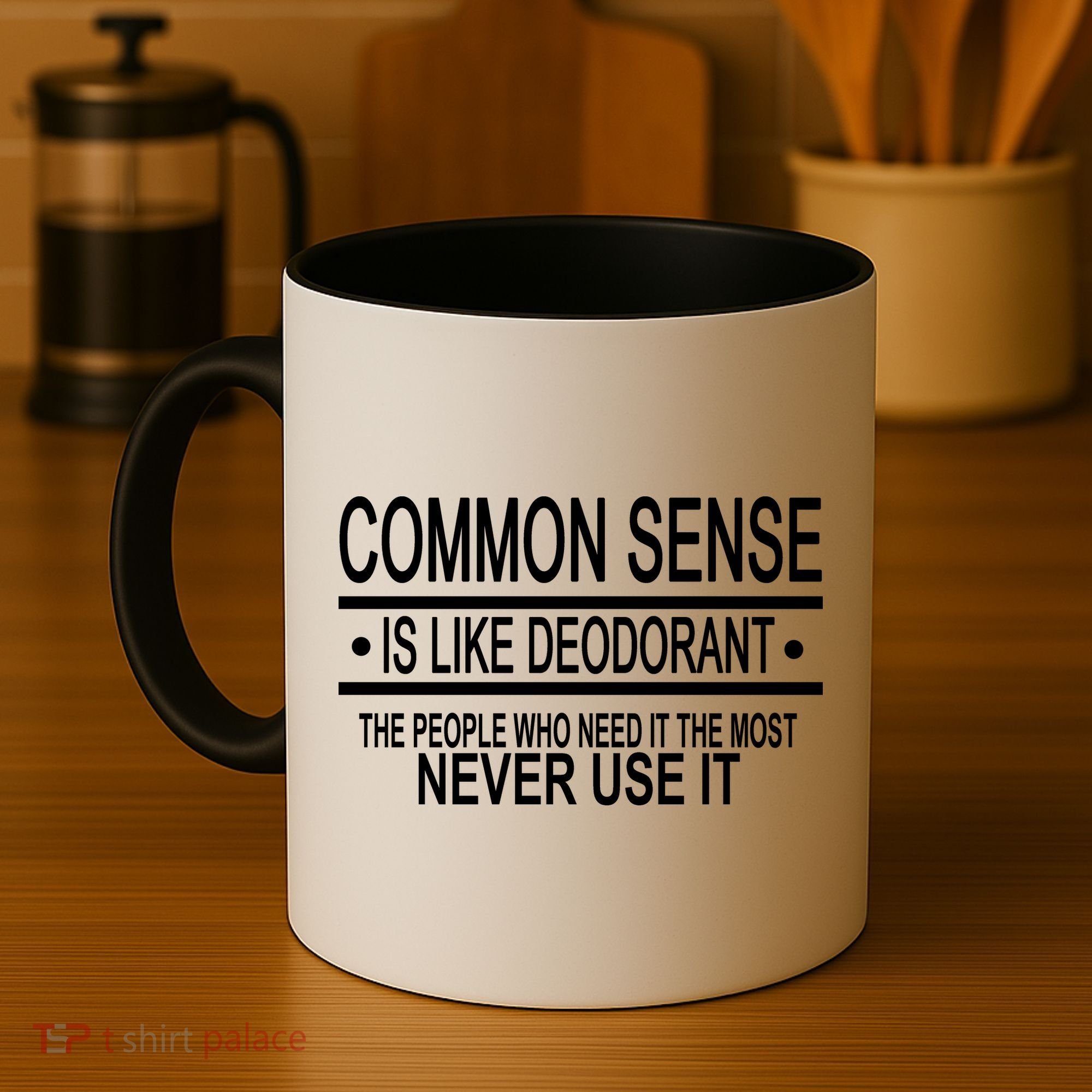 Funny Common Sense Sarcastic Meme Coffee Mug