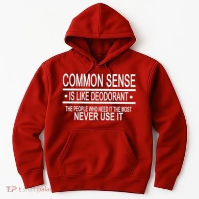 Funny Common Sense Sarcastic Meme Hoodie