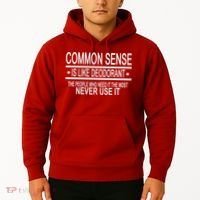 Funny Common Sense Sarcastic Meme Hoodie thumb 2