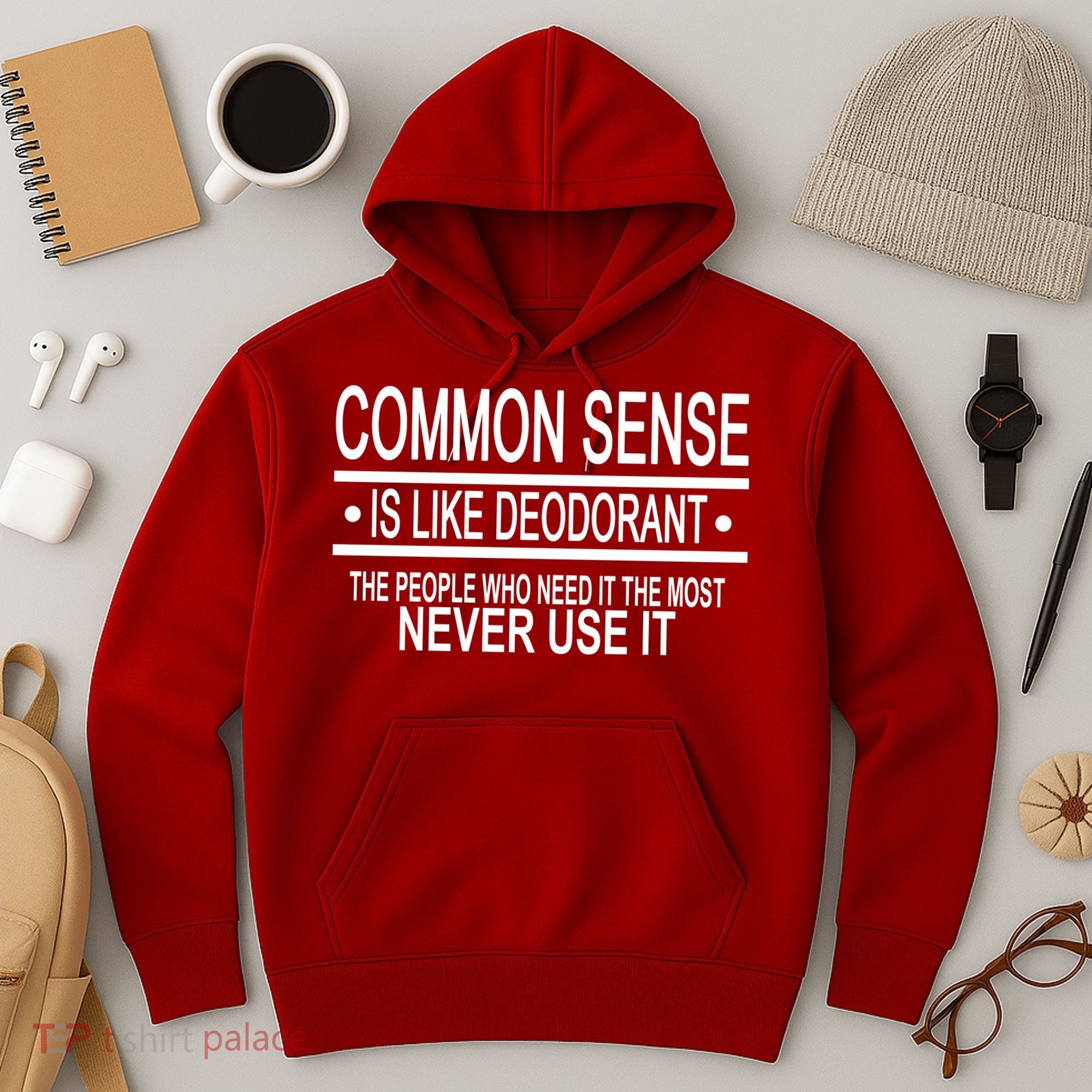 Funny Common Sense Sarcastic Meme Hoodie