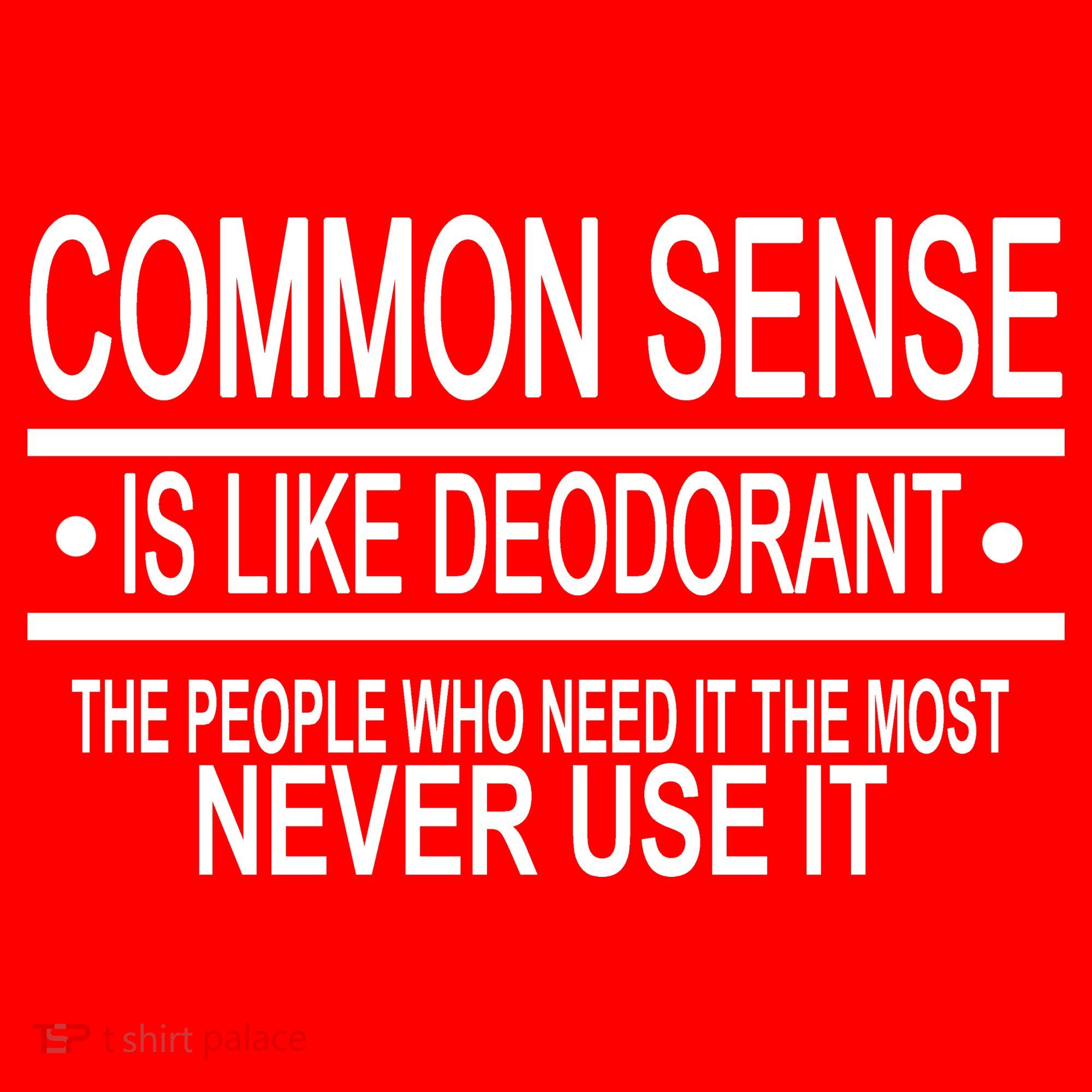 Funny Common Sense Sarcastic Meme Coaster